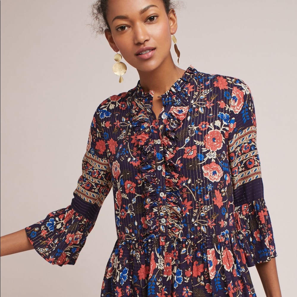 Anthropologie eri + ali Tiffany Swing Dress